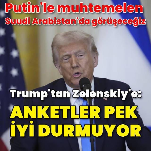 Trump: Zelenskiy seçimleri düzenlemek zorunda kalacak
