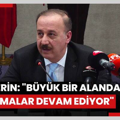 Vali Erin: "Büyük bir alanda arama tarama çalışmaları devam ediyor"