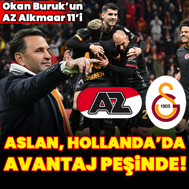 Okan Buruk'un AZ Alkmaar 11'i!
