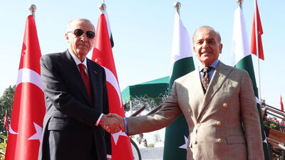 Cumhurbaşkanı Erdoğan Pakistan'da