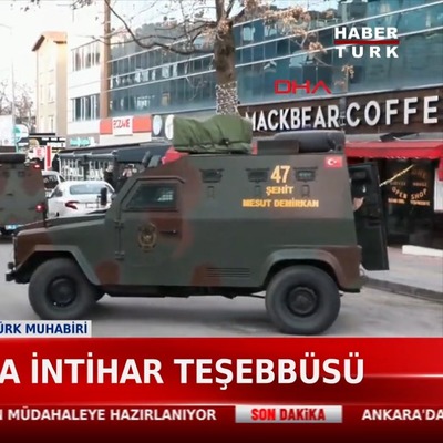 Ankara'da intihar teşebbüsü
