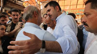 Bakan Kurum'a Hatay'dan fahri hemşehrilik beratı