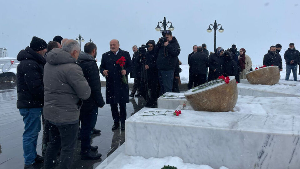 İliç'te 9 maden işçisi anıldı