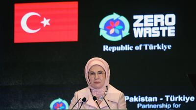 Emine Erdoğan'dan 'ekolojik denge politikaları' vurgusu