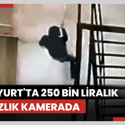 Esenyurt'ta 250 bin liralık hırsızlık kamerada