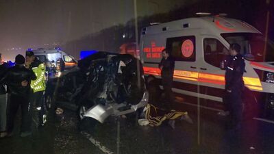 Çekmeköy'de feci kaza: 2 ölü 2 yaralı