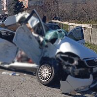 Giresun'da kamyon ile otomobil çarpıştı: 4 ölü