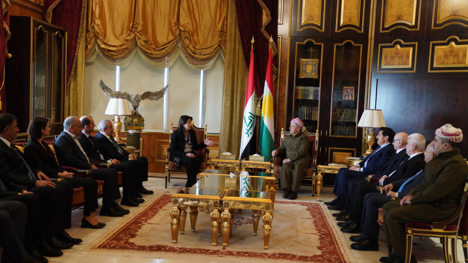 Mesut Barzani görüşmesi açıklaması