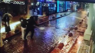 Kadın turiste kapkaç şoku!