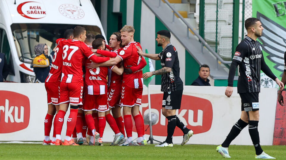 Samsunspor 3 puanı tek golle aldı!