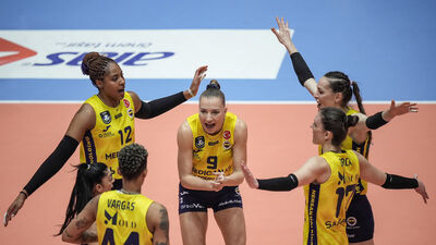 Fenerbahçe, Aras Kargo'ya set vermedi!