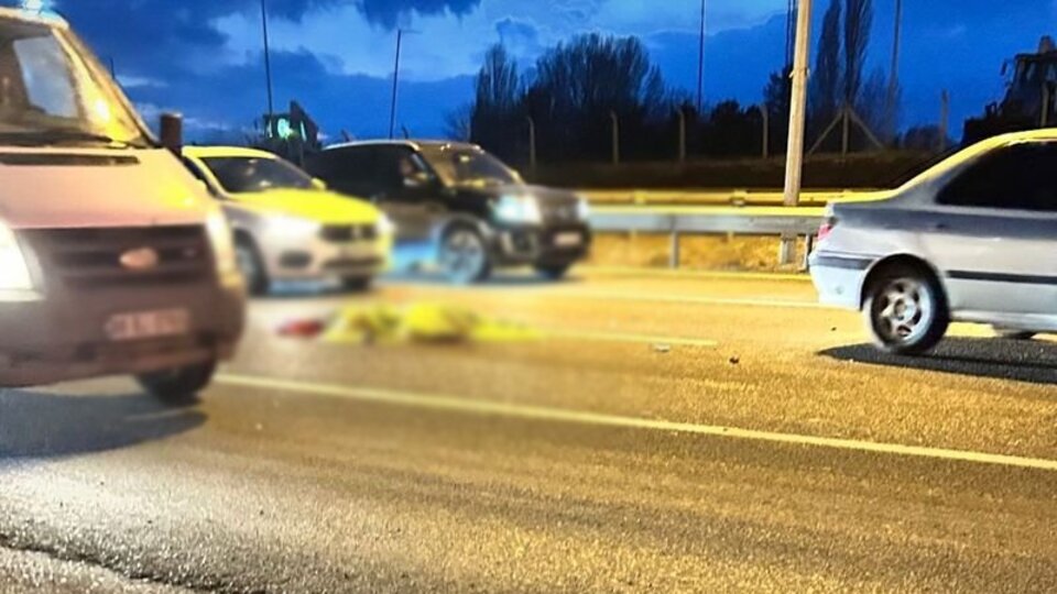 Yolun karşısına geçerken öldü