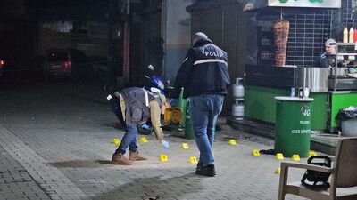 Gece dönercisine silahlı saldırı