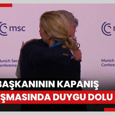 Münih Güvenlik Konferansı Başkanı kapanış konuşmasında duygusal anlar yaşadı