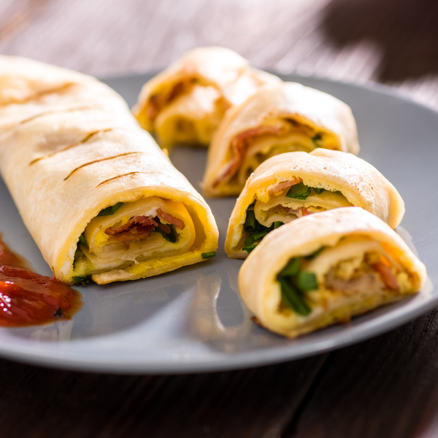 Protein deposu omlet dürüm!