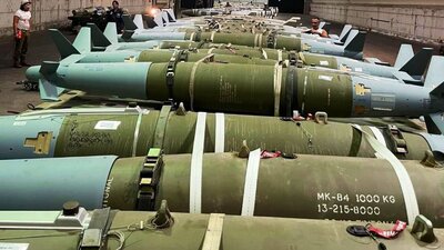 İsrail'e 1 ton ağırlığında bomba sevkiyatı