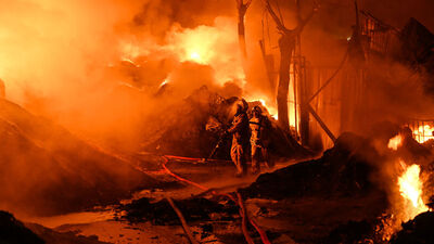 Avcılar'da korkutan yangın!