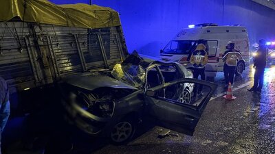 Bursa'da zincirleme kaza: 1 ölü, 4 yaralı