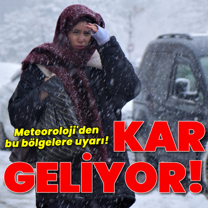 Bu bölgeler için kar yağışı ve sağanak yağmur uyarısı