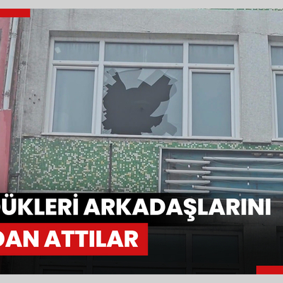 Fatih’te uyuşturucu etkisindeyken dövdükleri arkadaşlarını camdan attılar