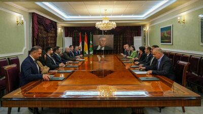 DEM heyeti, Talabani ile görüştü