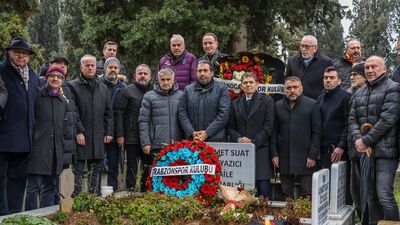 Ahmet Suat Özyazıcı unutulmadı!