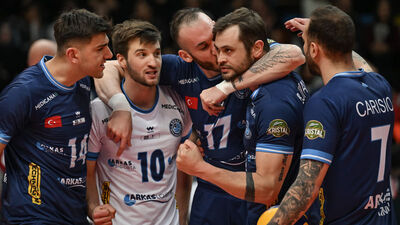 Arkas Spor set vermeden yarı finalde!