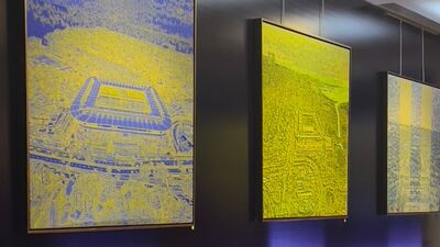 Sanatın renkleri sporla buluştu