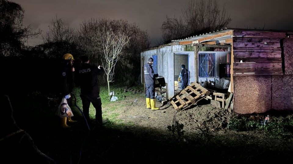 Sobaya dökülen benzin parladı: 1 ölü, 1 yaralı