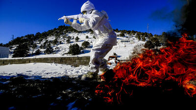 Irak'ın kuzeyinde bölücü örgüte darbe!