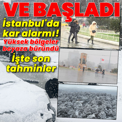 Meteoroloji'den kar alarmı! İşte son durum