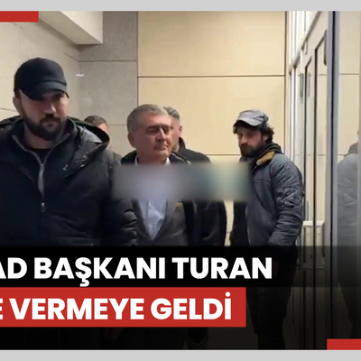 Turan ifade vermeye geldi
