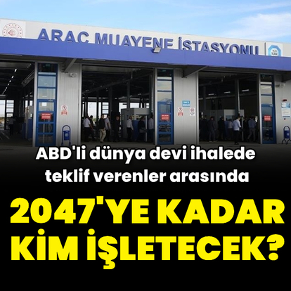 Araç muayene istasyonları ihalesinde 3 teklif