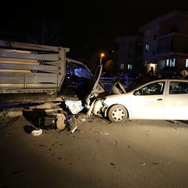Denizli'de kaza: 1 ölü, 4 yaralı