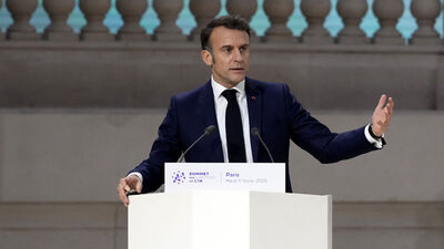 Macron: Kalıcı barış istiyoruz