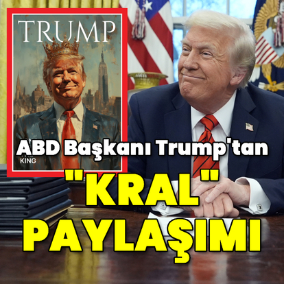 Trump, kendini "kral" olarak tanımladı