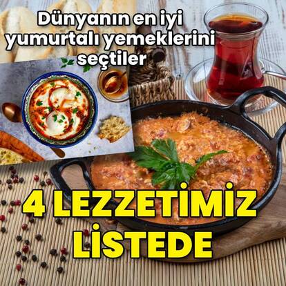 Dünyanın en iyi yumurta yemekleri