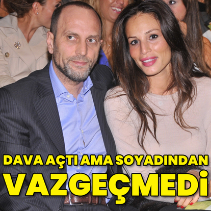 Dava açtı ama soyadını silmedi