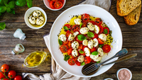 Caprese salatası tarifi!