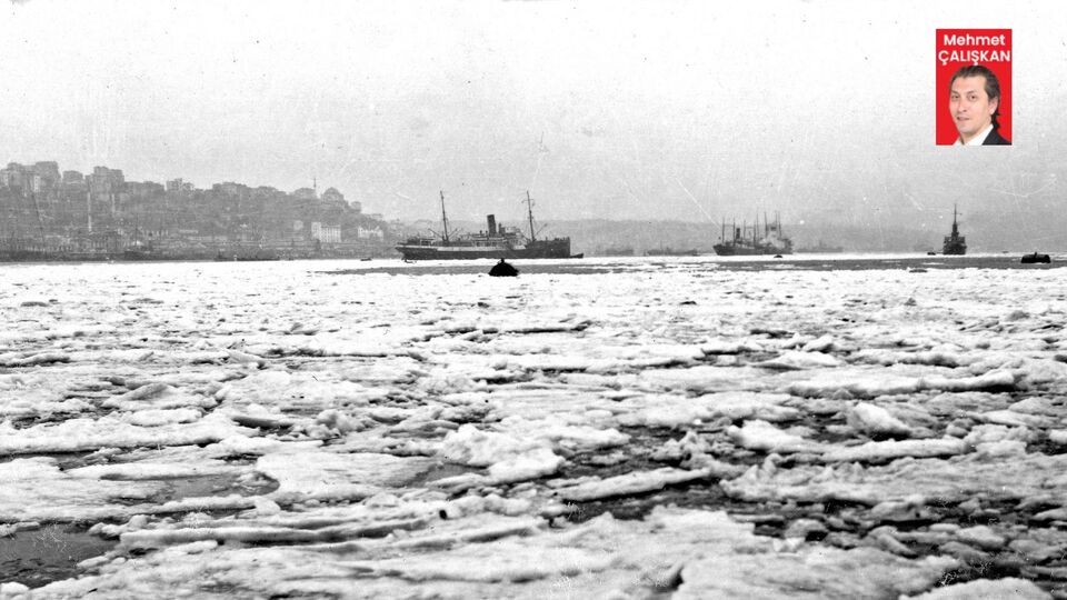 İstanbul Boğazı 'dondu'