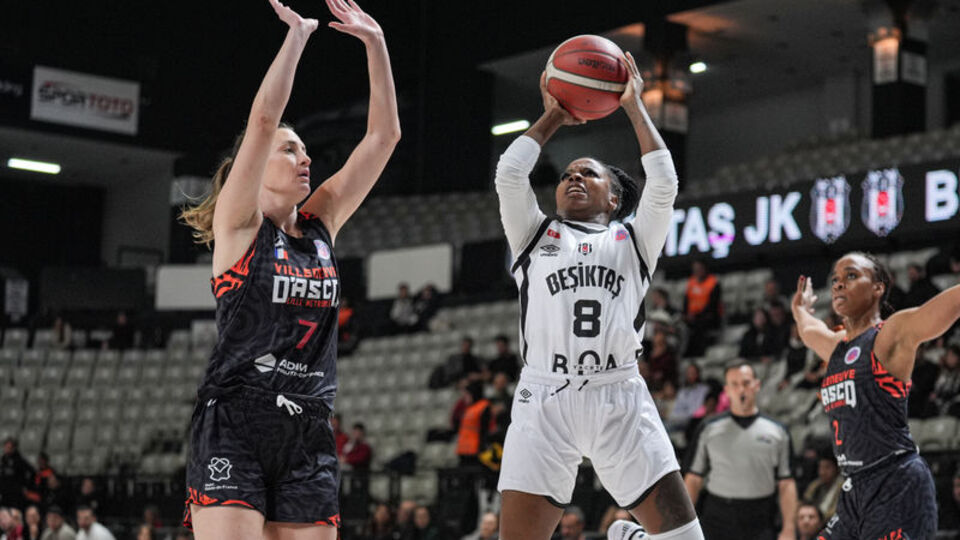 Beşiktaş Fibabanka, Avrupa'da turu zora soktu!