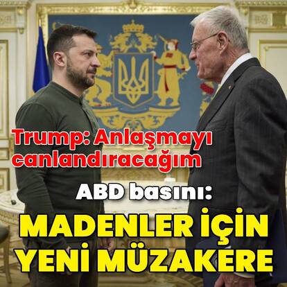 ABD ile Ukrayna yenilenmiş maden anlaşması üzerinde müzakere ediyor