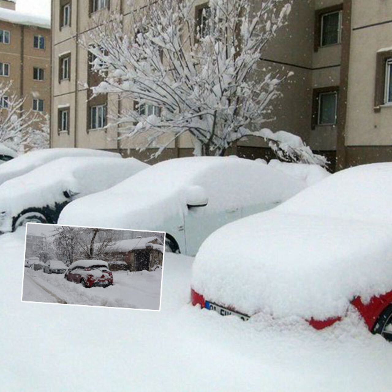 İşte çocukların en çok sevindiği şehir... 3 günde 1 metre kar yağdı!