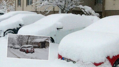 İşte çocukların en çok sevindiği şehir... 3 günde 1 metre kar yağdı!