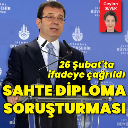 Ekrem İmamoğlu'na soruşturma