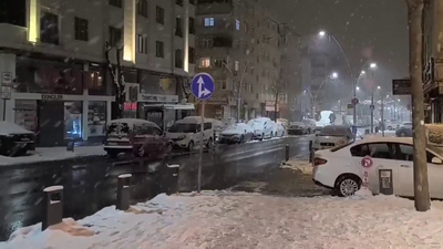 İstanbul'da kar yağışı aralıklarla sürüyor
