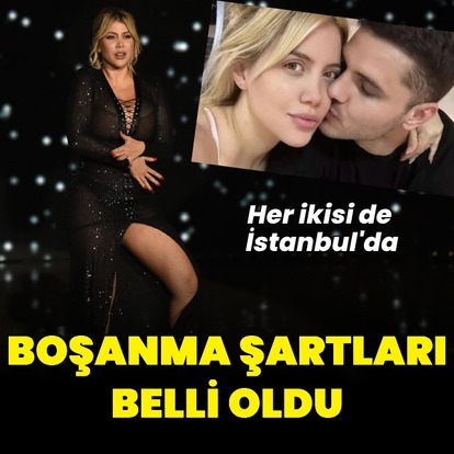 Icardi'den boşanma şartları belli oldu
