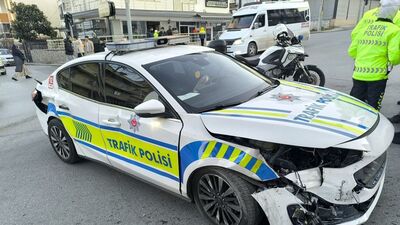 Denizli'de kaza: 1'i polis 4 kişi yaralandı