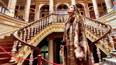 Icardi'nin sevgilisi Dolmabahçe'de