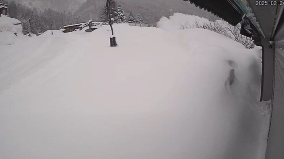 Ayder Yaylası'nda çığ düştü!